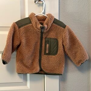 Baby Gap Sherpa jacket. 18-24 months. Gently worn.
